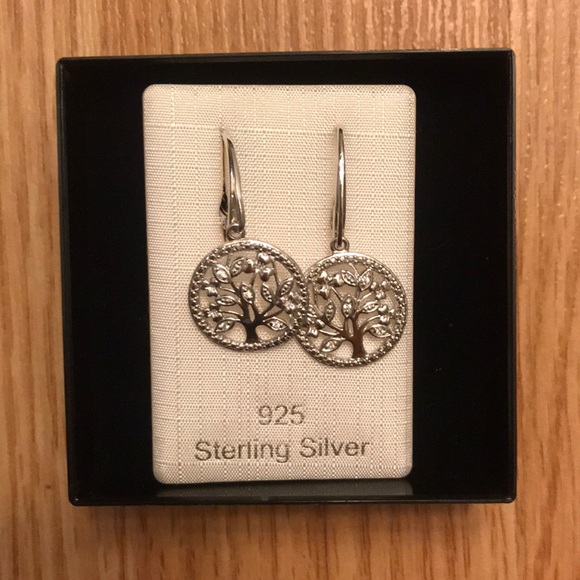 Sterling Silver Earrings (never worn) - Picture 1 of 3